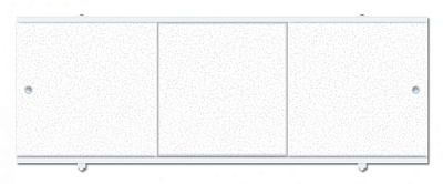 Панель фронтальная для ванны МетаКам ПРЕМИУМ А серебристый 148