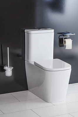 Чаша унитаза с горизонтальным выпуском P-Trape Belbagno ALBANO  BB120CPR