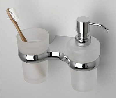 Держатель стакана и дозатора WasserKRAFT Berkel K-6889