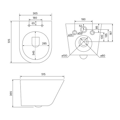 Комплекты унитаз с инсталляцией Iddis Basic BASC010i73