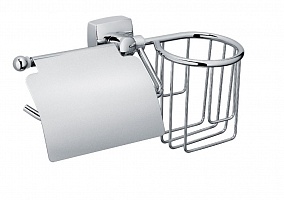 Держатель для туалетной бумаги с держателем для освежителя Fixsen Kvadro FX-61309+10