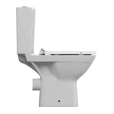 Унитаз компакт Cersanit CARINA Clean On 011 3/5 DPL EO slim KO-CAR011-3/5-COn-S-DL
