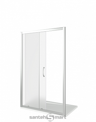 Душевое ограждение Good Door Latte WTW-140-G-WE