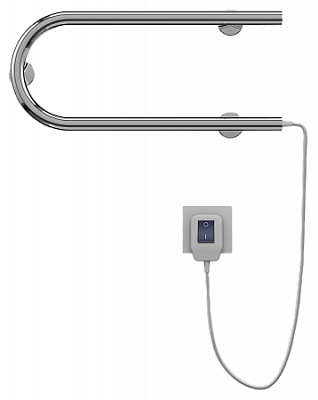 Полотенцесушитель электрический Terminus П-образные 600*225