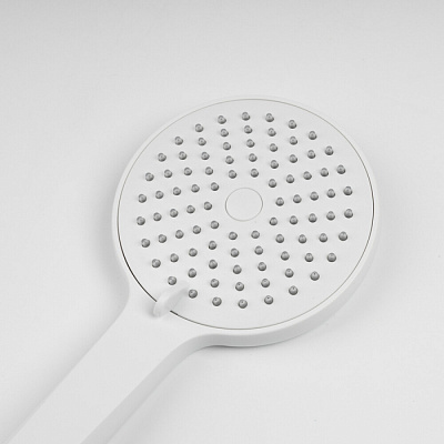 Душевая штанга с ручной лейкой, белая матовая, Iddis Optima Home, OPH3F70i16