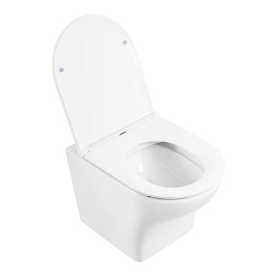 Сиденье быстросъемное дюропласт soft close металлическое крепление Belbagno KRAFT BB865SC
