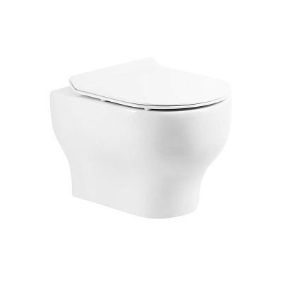 Унитаз подвесной безободковый с креплением Belbagno LUCIE BB063CHR