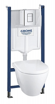 Комплект инсталляции с унитазом Grohe Solido 37442000(5в1)