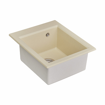 Мойка для кухни из литого мрамора Aquaton Линеа 43 шампань 1A732932LW290