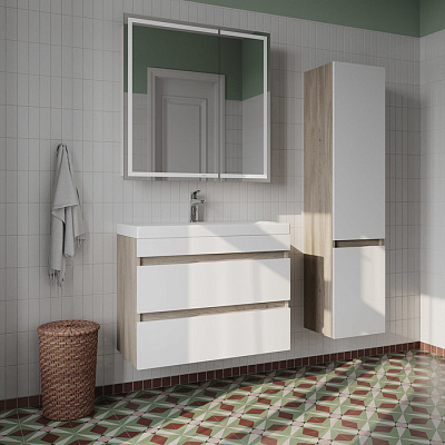 Шкаф пенал 35 см Iddis Zodiac ZOD35A0i97