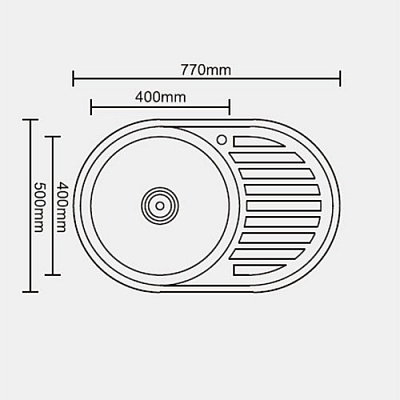 Мойка Ledeme L67750-L