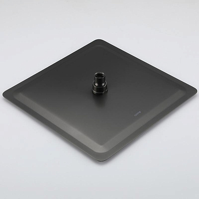 Душевая система Gappo G07-9 G2407-9 оружейная сталь, (с изливом и тропическим душем)