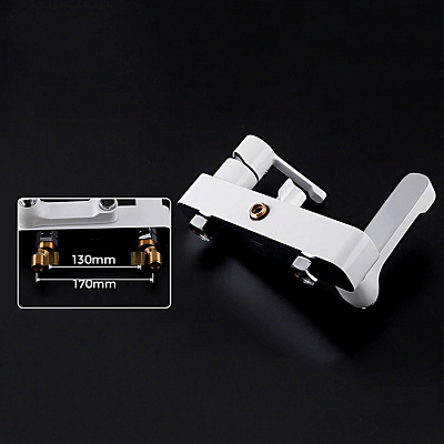 Душевая система с тропическим душем Gappo G02-8 G2402-8, хром