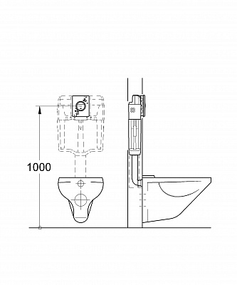 Клавиша смыва Grohe Nova Cosmo 38847LS0