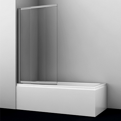 Стеклянная шторка WasserKRAFT Schunter 82S02-100 WasserSchutz