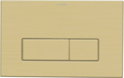 Кнопка для инсталляции, нерж сталь Matt Gold (для 666) Boheme 669-MG