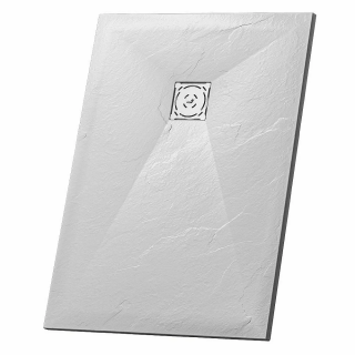 Душевой поддон RGW Stone Tray 130x90x2.5 RGW ST-0139W Белый/Прямоуг Ø 90 мм Каменный