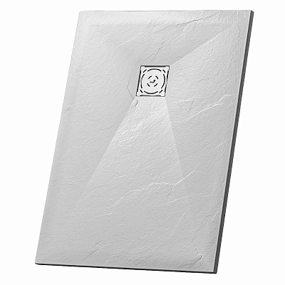 Душевой поддон RGW Stone Tray 130x90x2.5 RGW ST-0139W Белый/Прямоуг Ø 90 мм Каменный