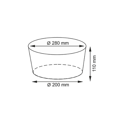 Плетеная корзина с крышкой WasserKRAFT Donau WB-530-M