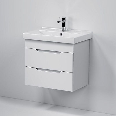 Тумба подвесная MIRSANT Soho Quadro 60 MIRSANT УТ000043907 (раковина Fest-60)