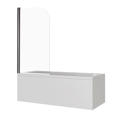 Шторка для ванны 80см Good Door Screen H-80-C-B