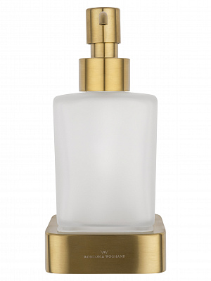 Дозатор мыла Wonzon & Woghand lotte, брашированное золото ww-8333-bg
