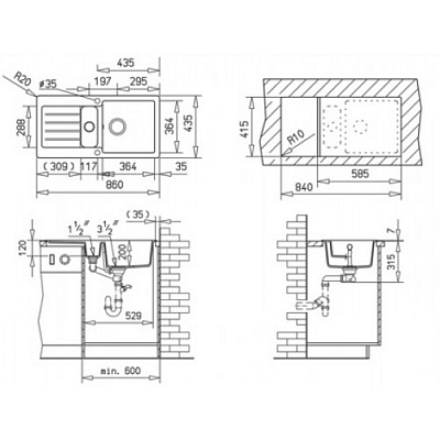 Мойка Teka Kea 60 B-TG 40143369