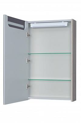 Шкаф-зеркало Акватон Сильва 50 дуб фьорд 1A215502SIW6L