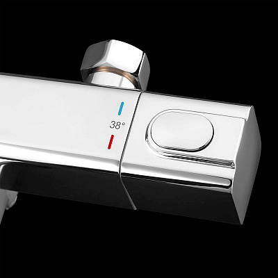Душевая система с термостатом Gappo G91 G2491, латунь хром
