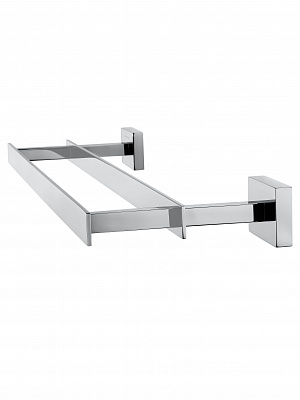 Полотенцедержатель двойной Wonzon & Woghand flat, хром ww-9711-45cm