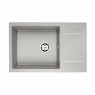 Мойка кварцевая Paulmark VERLASS PM317850-GR, серый, 78х50 см