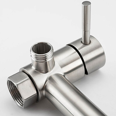 Гигиенический душ со сметителем сатин FRAP F7503-5