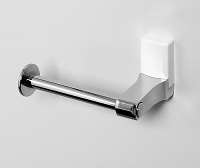 Держатель для туалетной бумаги WasserKRAFT Leine K-5096WHITE хром
