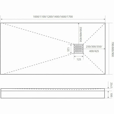 Поддон литьевой Essentia белый 150х90 GoodDoor ЛП00259