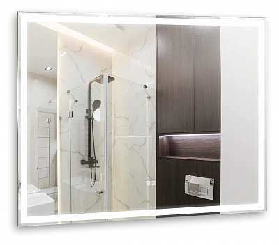 Зеркало 100х80 ТХ, подогрев, сенсорный выключатель Silver Mirrors Ливия - 2.2 LED-00003000