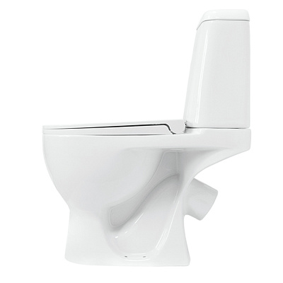Унитаз-компакт Sanita Luxe Max (сиденье дюропласт, микролифт) MAXSLCC01040513