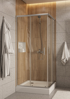 Душевое ограждение Santek Вэлия 80х80х195 см 1WH501792