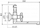 Смеситель для ванны РМС SL71-143P