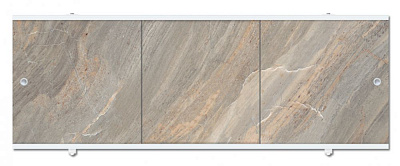 Панель фронтальная для ванны МетаКам ПРЕМИУМ А камень коричневый 148