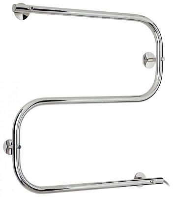 Полотенцесушитель электрический Сунержа Стилье S-образный 600х600