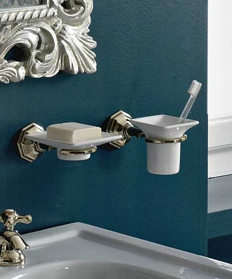 SBORDONI Deco мыльница с держателем,настенная DE100CR