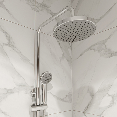 Смеситель с верхним душем 426924 Simp SIMSB1FM89