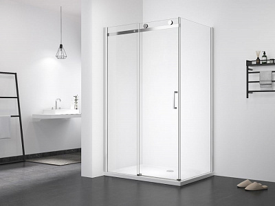 Душевое ограждение 120х100 MONTEREY WTW EX-806 1200*1000*1950 хром прозрачное 8мм