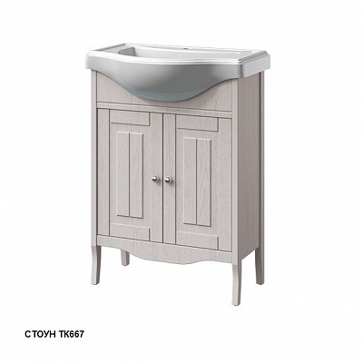Тумба 65 две двери Caprigo GENOVA 34410-ТK667