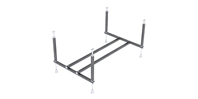 Каркас для акриловых ванн 130х60 Alex Baitler KN136