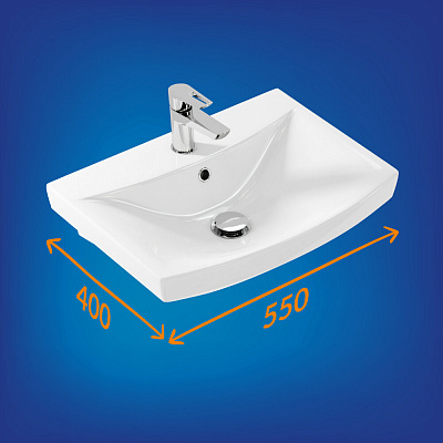 Умывальник мебельный Onika CARINA 55 (Cersanit)