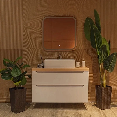 Зеркало с подсветкой 700х685 Silver Mirrors Стив - Л/Stiv - Lite LED-00002575
