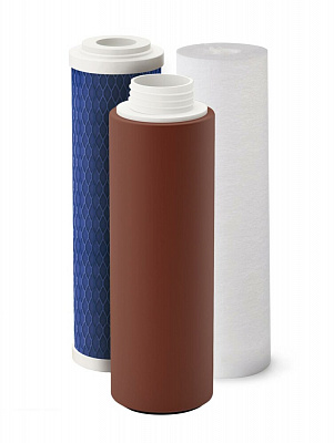 Комплект сменных катриджей №7 для БИО 321 и 322 для жесткой воды Гейзер 50035 (РР, Арагон Ж-БИО, ММВ, перех.муфта)