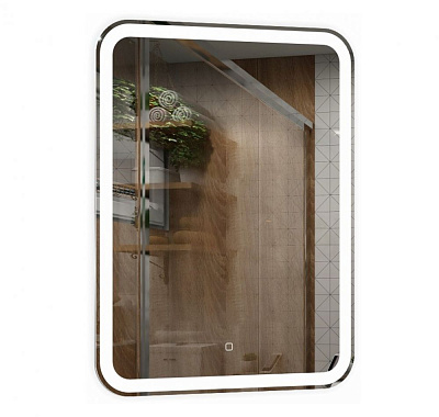Зеркало с LED-подсветкой 60х80 Silver Mirrors Мальта - Л/Malta - Lite LED-00002663