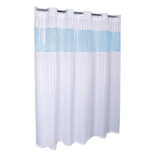 Fixsen Шторка для ванной голубая FX-5115C